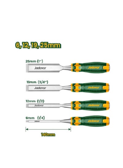 Buy Carpentry chisel set 4 pieces in Egypt