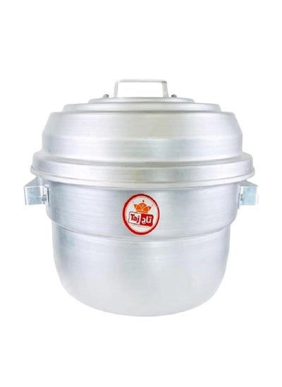 اشتري 9 Pit Idly Pot Steamer Aluminium Silver 22cm في الامارات