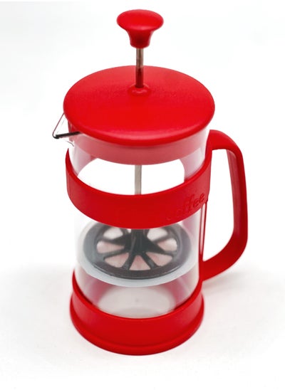 Buy Plastic Teapot with Strainer for Making   Herbal Tea or French Coffee10,7X7,4X17 CM in Saudi Arabia