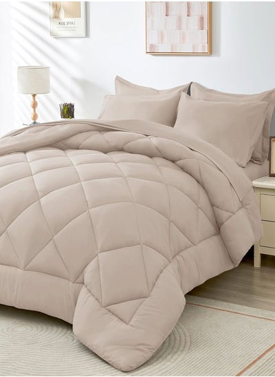 Buy Snooze,Plain winter quilt, 160*235cm, Beige in Egypt