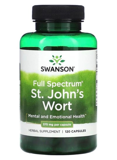 Buy Full Spectrum St. John's Wort 375 mg 120 Caps in UAE