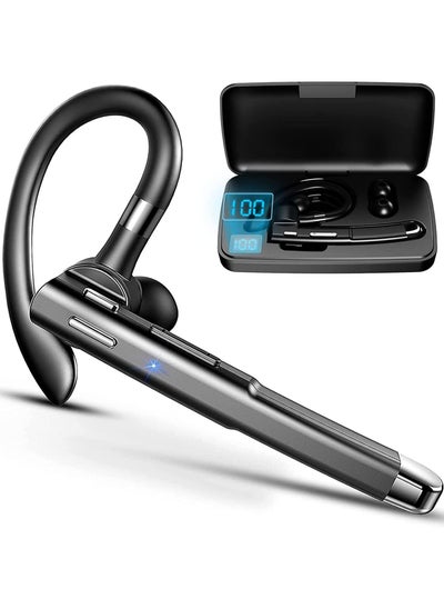 Buy Bluetooth Headset with Mic, Headset Bluetooth with CVC 8.0 Noise Cancellation, Bluetooth Headset with IPX7 Waterproof, 12 Hours HD Hands-Free Calling, for Driving/Business/Office in Saudi Arabia