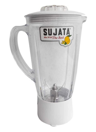 Buy Sujata Blender Plastic Jar, 1750 ml, (White) in UAE