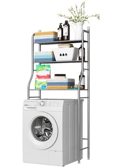 Buy 3 Layers Washing Machine Bathroom Storage Space Saver Rack in UAE