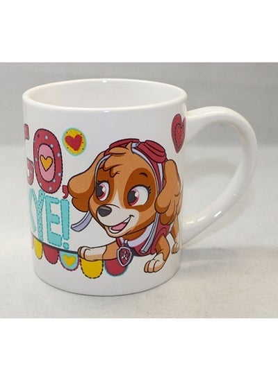 Buy Nickelodeon Mug Ceramic Paw Petrol Girl Skye 240 Ml in UAE