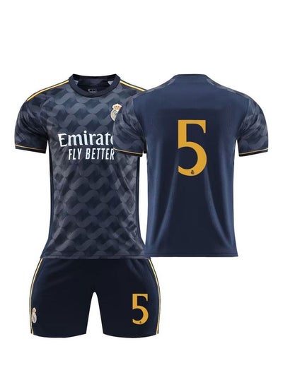 Buy 2-Piece Set Of New Real Madrid 5 Football Jerseys in Saudi Arabia