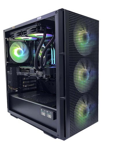 اشتري Liquid Cooled ARGB Gaming PC, Intel i7-11700F, Nvidia RTX 4060 Ti, 32GB DDR4,1TB NVME M.2 SSD,1TB HDD,750Watts PSU, Windows 10 pro, 1Year Warrant (11700F, RTX 4060 TI) في الامارات