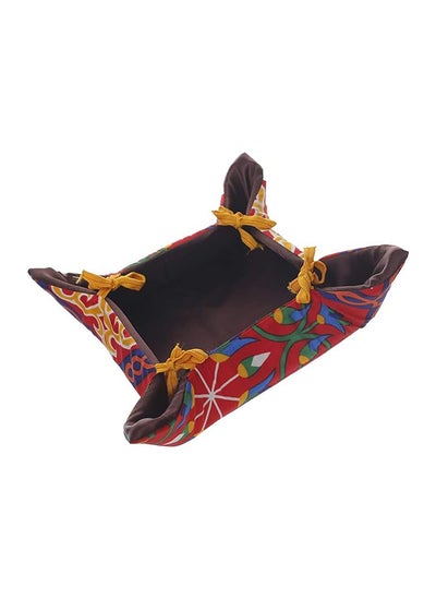 اشتري Ramadan Khayamiya Sponge Bread Basket - multicolor في مصر