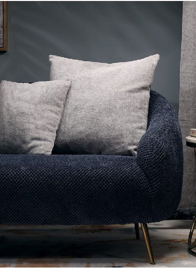 اشتري Chenille Cushion, Light Grey – 60x60 cm في الامارات