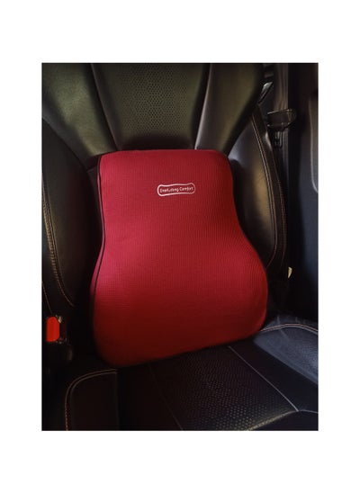 Buy Memory Foam Lumbar Support Pillow for Computer/Desk Chair, Car Seat, Gaming Chair in Egypt