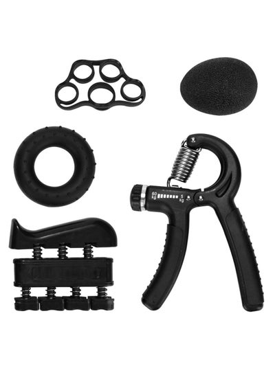 Buy 6 Piece Hand grip Trainer Set Improve Strength Power And Speed in UAE