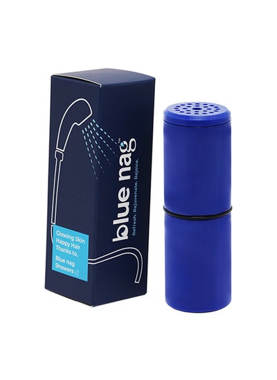 Buy Blue Shower Filter Cartridge | American Filtration Technology | Soft, Vibrant Hair & Glowing Skin in UAE