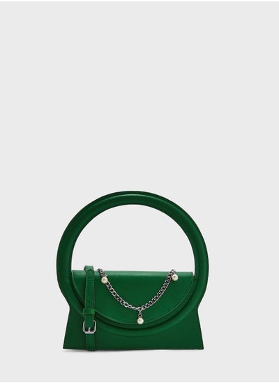 Buy Rounded Handle Satchel Bag in UAE