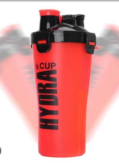 Buy Dual Shaker bottle 500ML RED in UAE