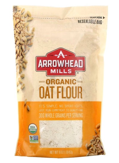 اشتري Organic Oat Flour 1 lb (453 g) في الامارات