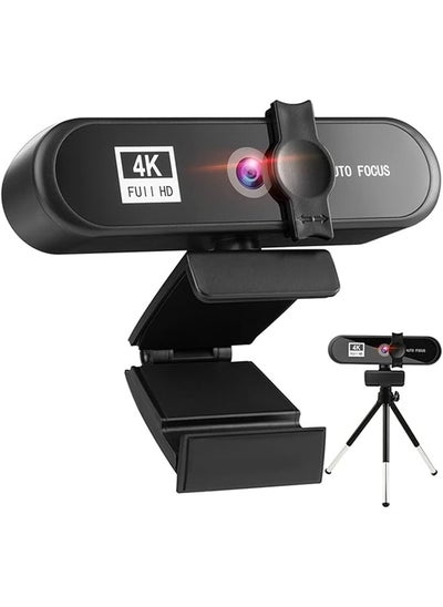 Buy Conference Webcam 2K 4K 1080P Full Hd With Microphone Auto Focus Usb Web Meeting For Laptop Desktop Pc Computer Mini Cam Accessories For Business Meeting Video Calls in Saudi Arabia