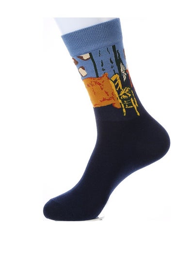 Buy Unisex Absorb Sweat and Deodorize Socks 3 Pairs High Quality Socks One Size Fits All in UAE