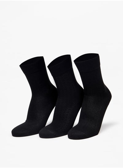 اشتري Bamboo Crew Socks - Set of 3 في الامارات