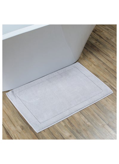 اشتري Haven Terry Textured Rectangular Bathmat - 50x80 cms في السعودية