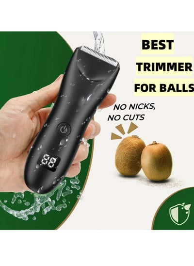 Buy Body Trimmer for Men, Men Grooming for Groin and Body,Electric Ball Trimmer,Body Shaver Groomer Safe Suitable for Sensitive Areas Ball Shaver Rechargeable Waterproof Wet/Dry in UAE