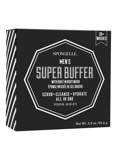 اشتري Spongelle Men's Super Buffer - Verbena Absolute 20+ Washes في الامارات