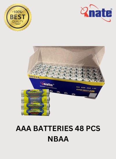 Buy AAA BATTERIES 48 PCS MODEL: NBAAA in Saudi Arabia