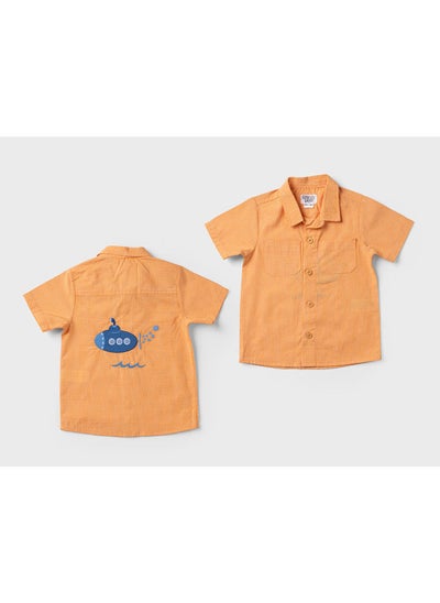 Buy Shirt Baby Boy Orange in Egypt