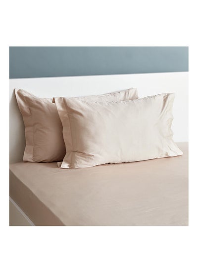 Buy Eco 2-Piece Rich In-Hance Treated Pillowcase Set 5x50x75 cm in UAE