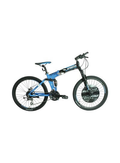 اشتري Bicycle with Alloy Frame Black and Blue 26inch في السعودية