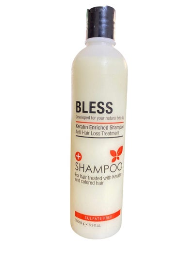 Buy Bless Shampoo Sulfate Free 500ml in Egypt