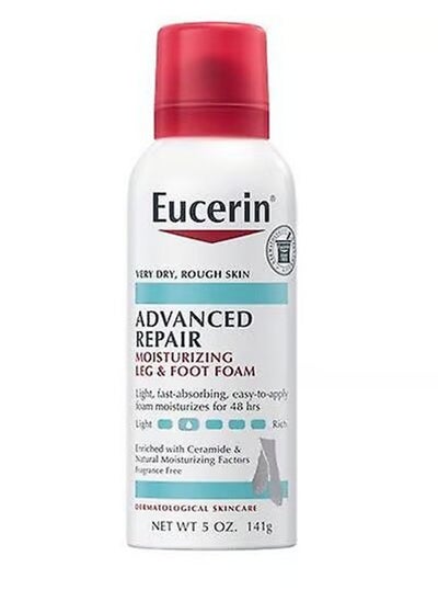 Buy Eucerin Advanced Repair Moisturizing Leg and Foot Foam, 5 Oz in Saudi Arabia