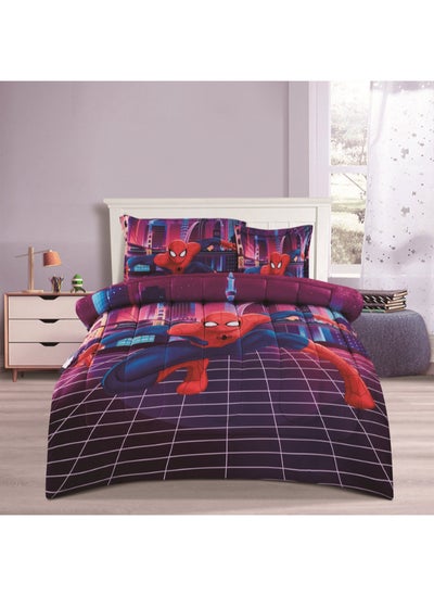 Buy Children's Winter Comforter Set From Hours Fur With Double-Sided Velvet Consisting Of 4 Pieces in Saudi Arabia