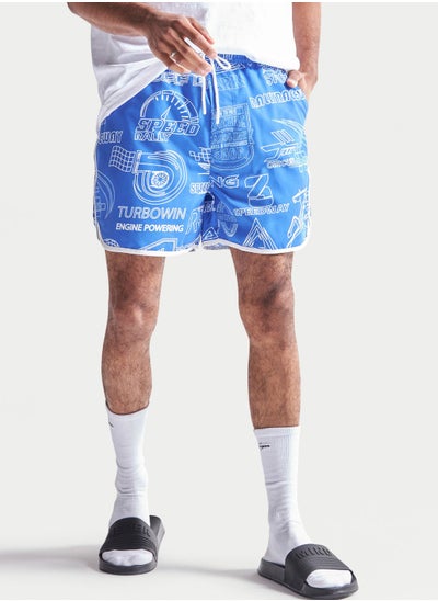 اشتري Graphic Swim Shorts في الامارات