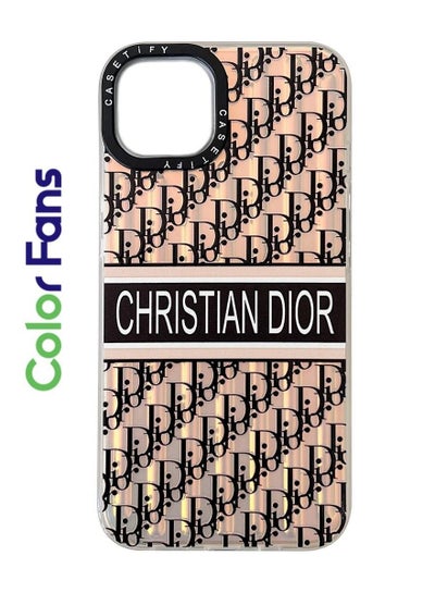 CHRISTIAN DIOR Logo Laser iPhone 14/13/12 Pro Max Case iPhone 14