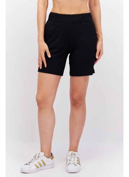 Buy Women Sportswear Fit Training Shorts, Black in UAE