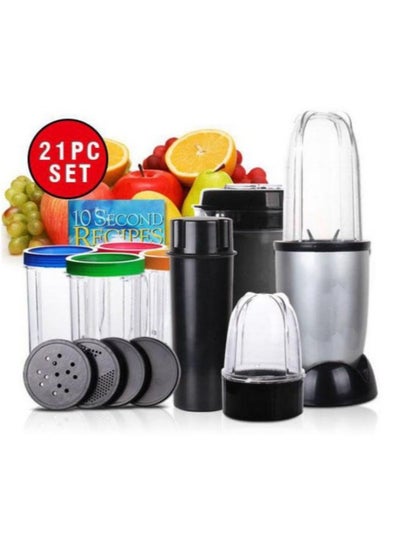 اشتري 21 in 1 Mixer Blender Juicer 21 Pieces Kitchen Food Processor في الامارات