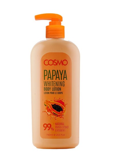 Buy Papaya Whitening Body Lotion Natural Papaya And Vitamin E 750 Ml in Saudi Arabia