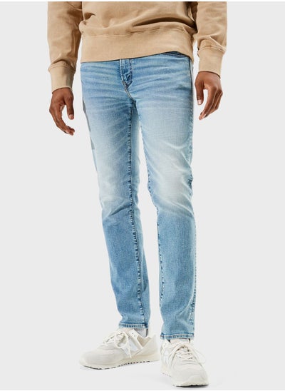 Buy Light Wash Slim Fit Jeans in Saudi Arabia