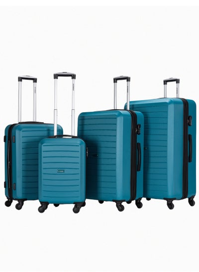 Buy Hardside Spinner 4 Piece Luggage Trolley Set With Number Lock in Saudi Arabia