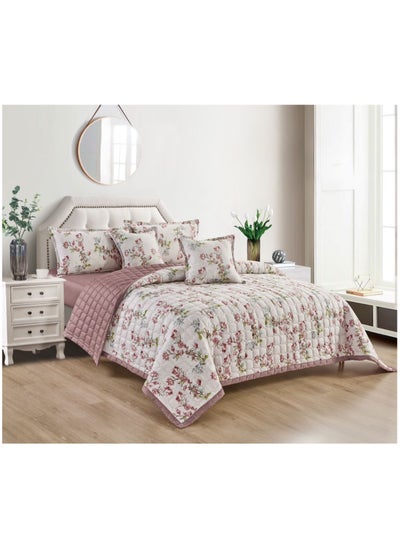 Buy Two-piece comforter set, 4-piece polyester comforter, size 220x160 cm in Saudi Arabia