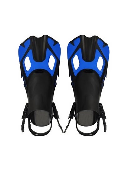 اشتري Diving Fins, Open Heel Diving Fins - Professional Swim Flippers Outdoor Sports Snorkeling Equipment Suitable for Adults Kids في السعودية