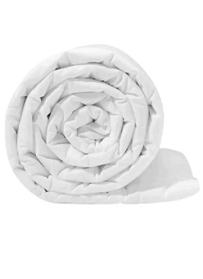 اشتري Duvet Comforter Cotton White 240x260cm في الامارات