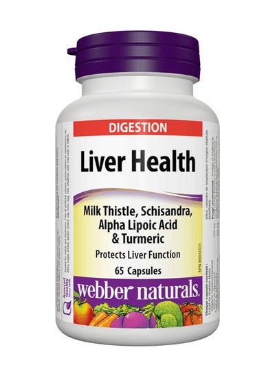 Buy WEBBER NATURALS  LIVER HEALTH 65 CAPSULES in UAE