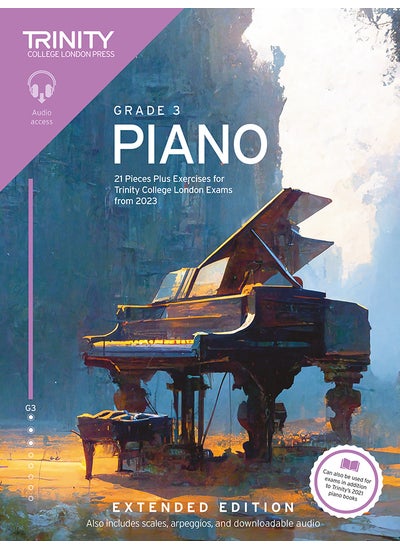 Buy Trinity College London Piano Exam Pieces Plus Exercises from 2023: Grade 3: Extended Edition in UAE