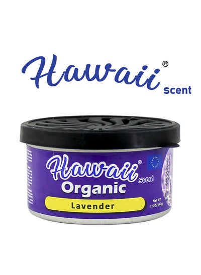 اشتري Hawaii Scent Organic Air Freshener Can, Long Lasting Scent for 60 days for Car, Home & Guest Room (Lavender) في الامارات