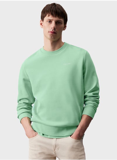 Buy Logo Crew Neck Sweatshirt in Saudi Arabia