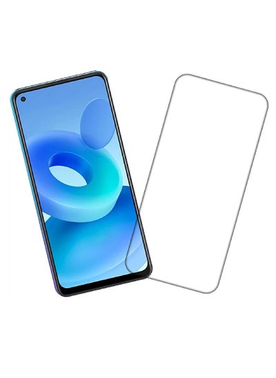 اشتري Tempered Glass Screen Protector Clear Designed For Oppo A95 4G Full Screen Coverage And Bubble Free في الامارات