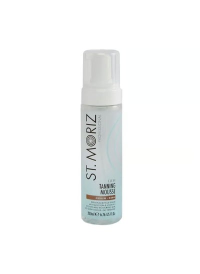 Buy Professional Clear Tanning Mousse Medium Dark 200ml in UAE