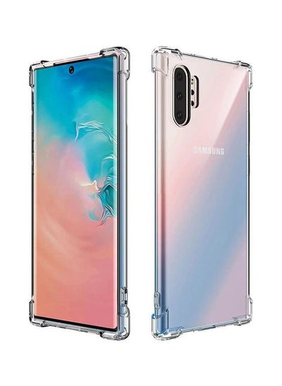 Buy Protective Case Cover For Samsung Galaxy Note 10 Plus Clear in UAE