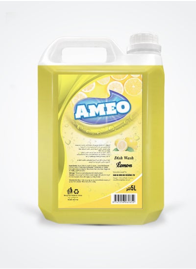 Buy Dish Wash Liquid Lemon 5 L in UAE